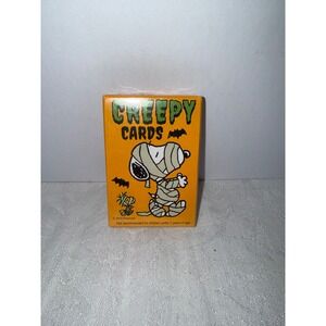 Peanuts Creepy Cards Halloween Playing Cards Snoopy Mummy Lucy Devil 2019 New